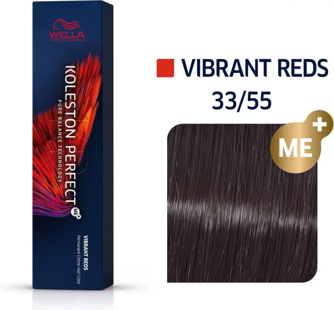 Wella Professionals Koleston Perfect Me+ Haarverf 33/55 Rood - 60ml