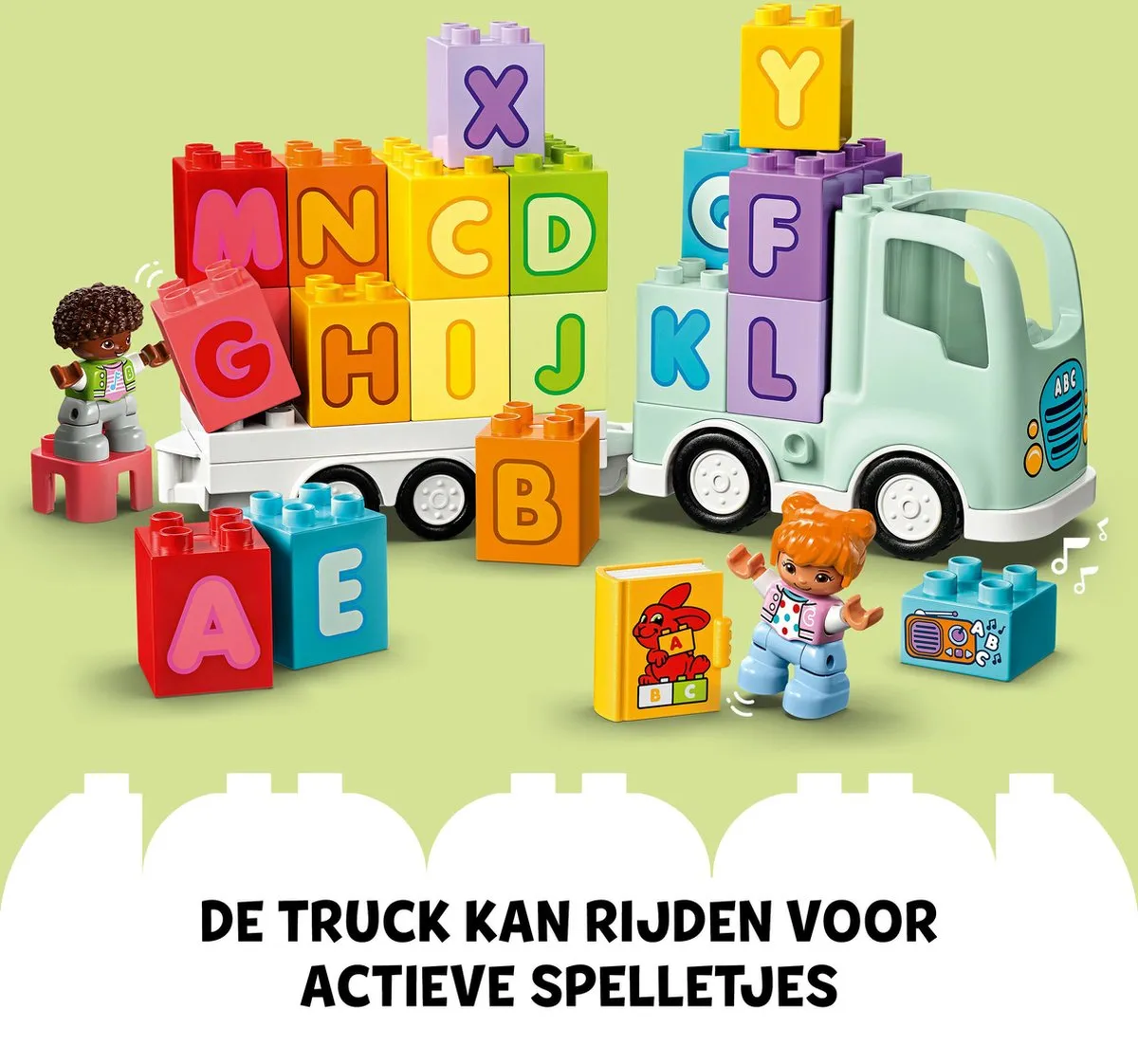 LEGO DUPLO Alfabetvrachtwagen 10421 - 36 Stukken