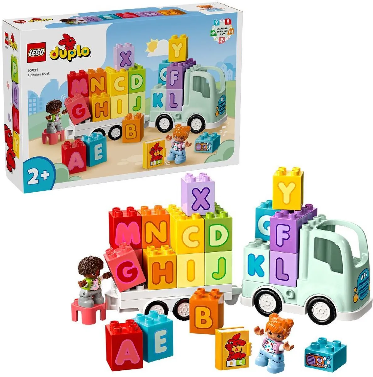 LEGO DUPLO Alfabetvrachtwagen 10421 - 36 Stukken