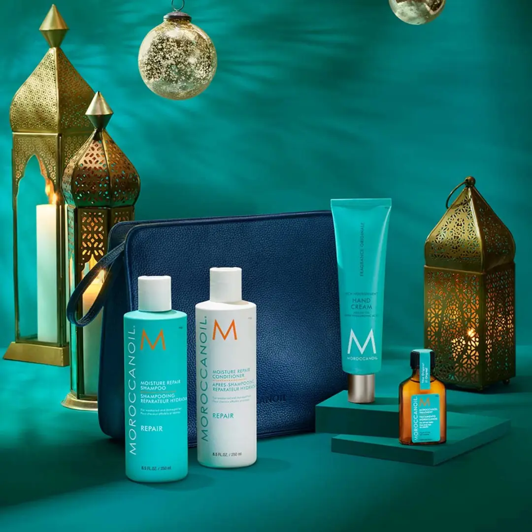 Moroccanoil Winter Wonder Giftset Repair - Zwart