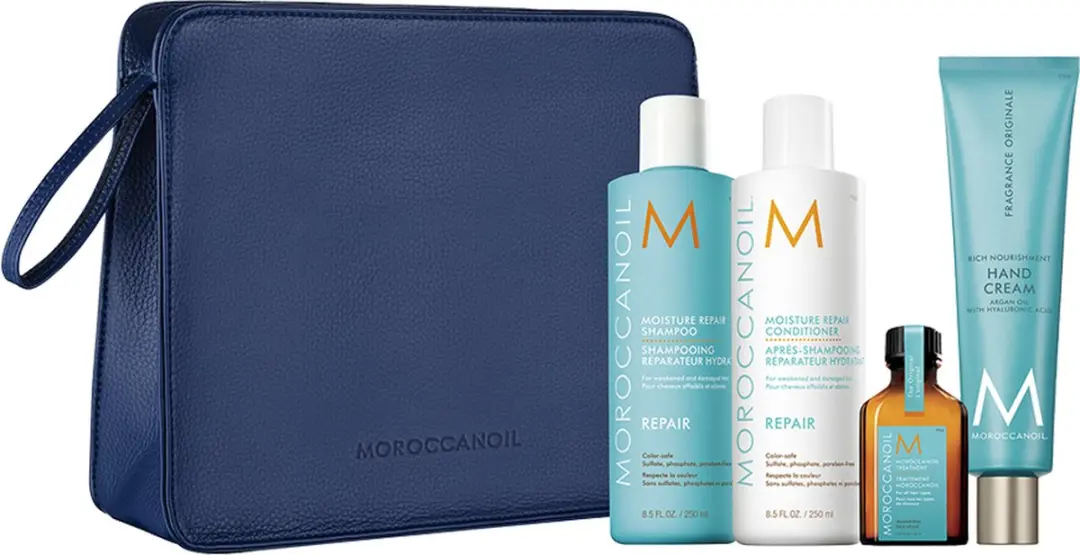 Moroccanoil Winter Wonder Giftset Repair - Zwart