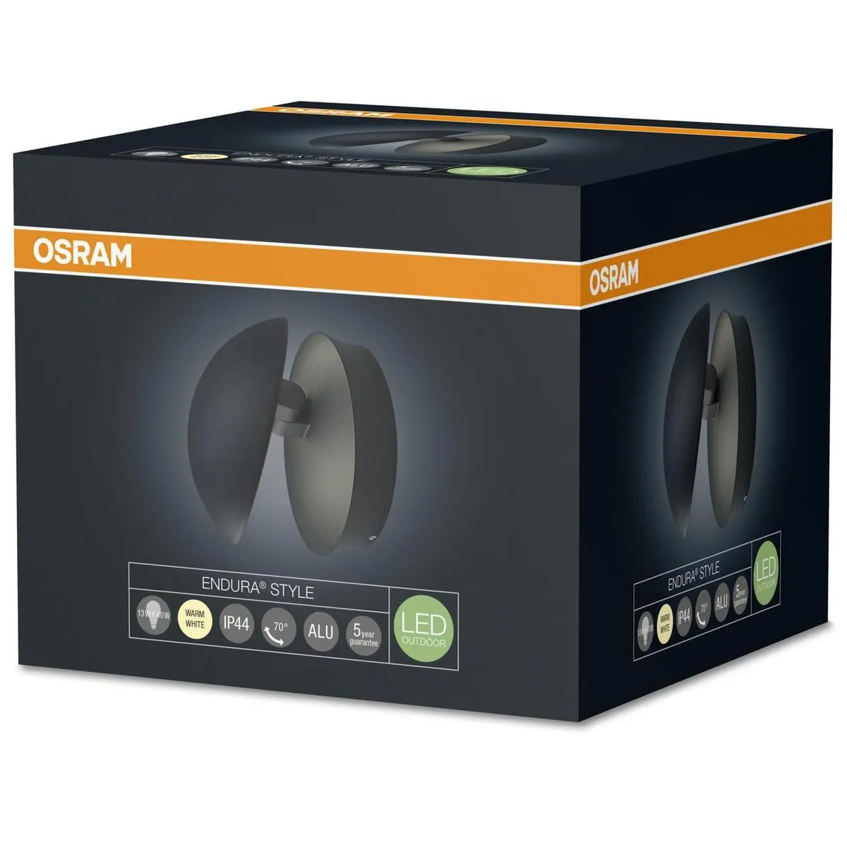 LEDVANCE Endura Style Buitenlamp 13W 3000K - Donkergrijs