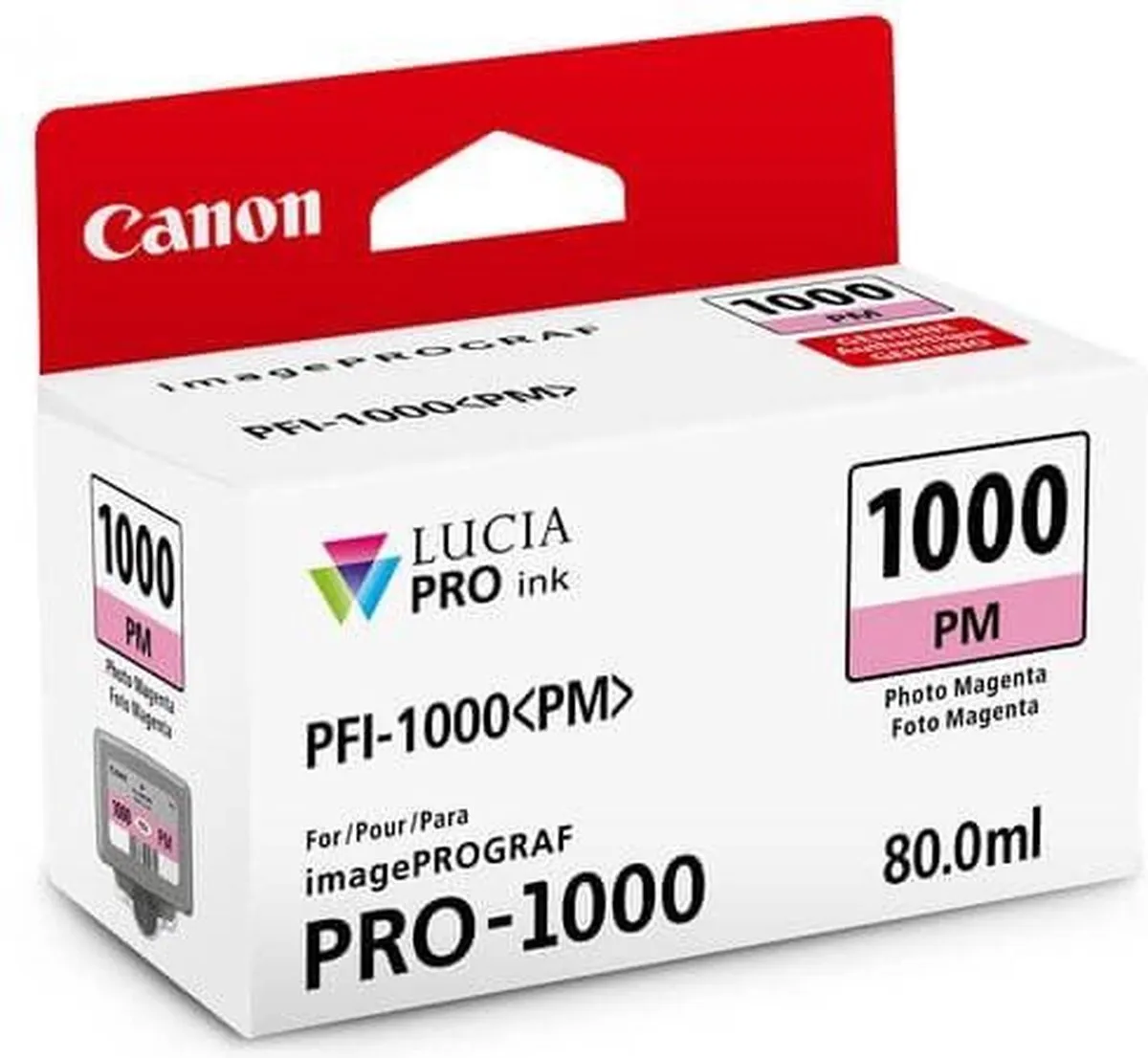 Canon 0551C001 Magenta Inktcartridge - 1000 pagina's
