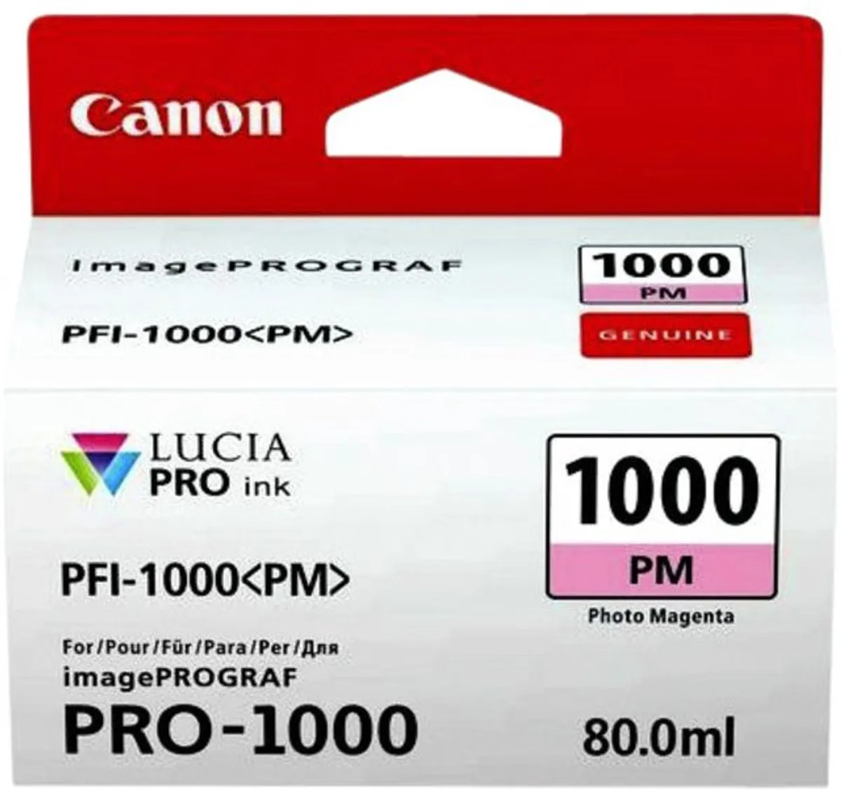 Canon 0551C001 Magenta Inktcartridge - 1000 pagina's