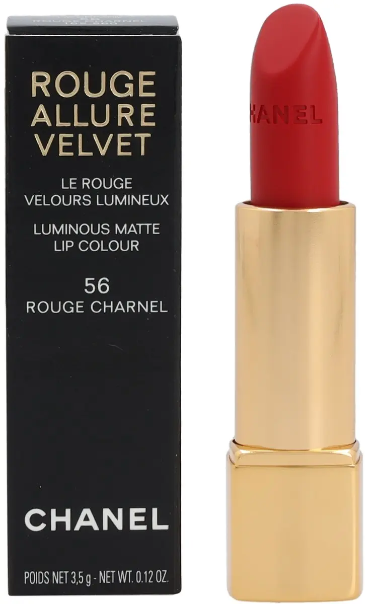 Chanel Rouge Allure Velvet Matte Lippenstift 56 Rouge Charnel