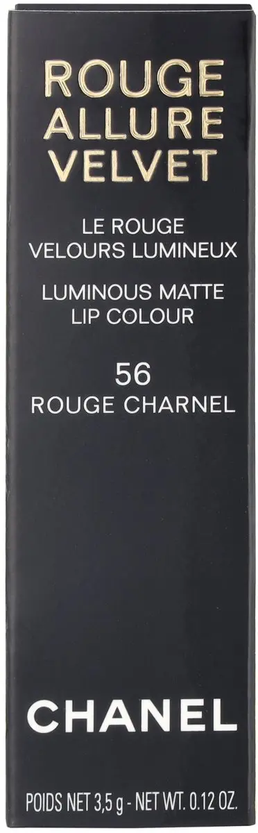 Chanel Rouge Allure Velvet Matte Lippenstift 56 Rouge Charnel