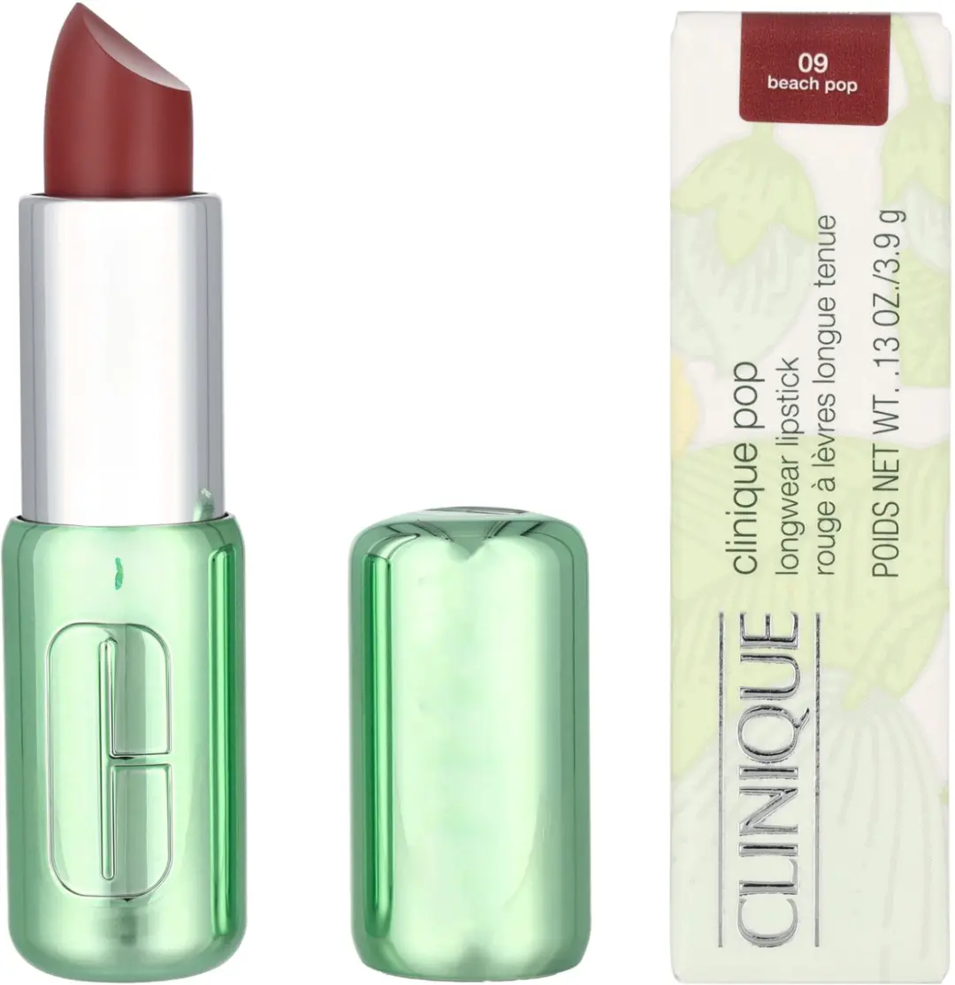 Clinique Pop Longwear Matte Lipstick 09 Beach Pop - 3.9g
