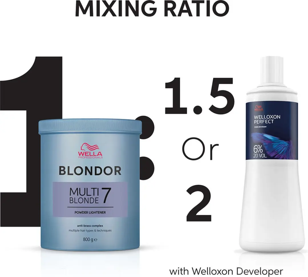 Wella Professionals Blondor Multi Blonde 7 Lightening Powder - 800g