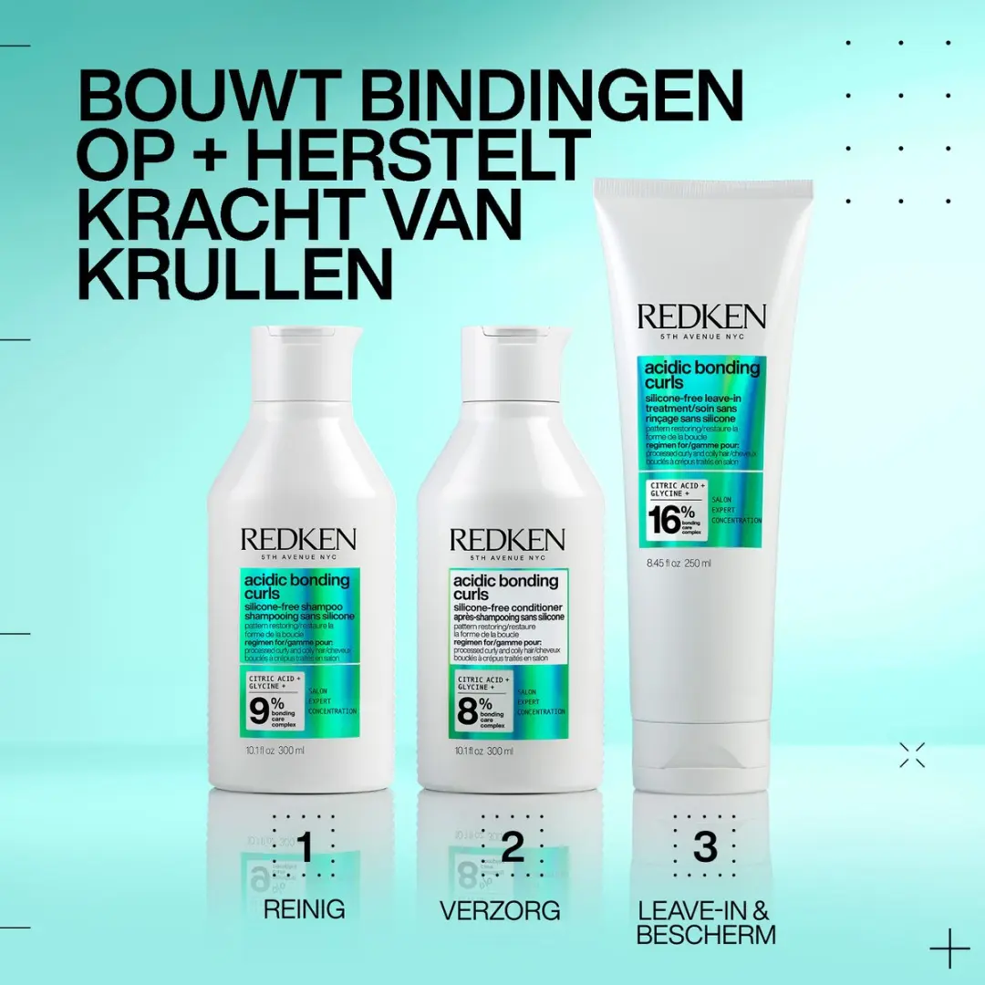 Redken Acidic Bonding Curls Shampoo 300ml - afbeelding 6 van 6