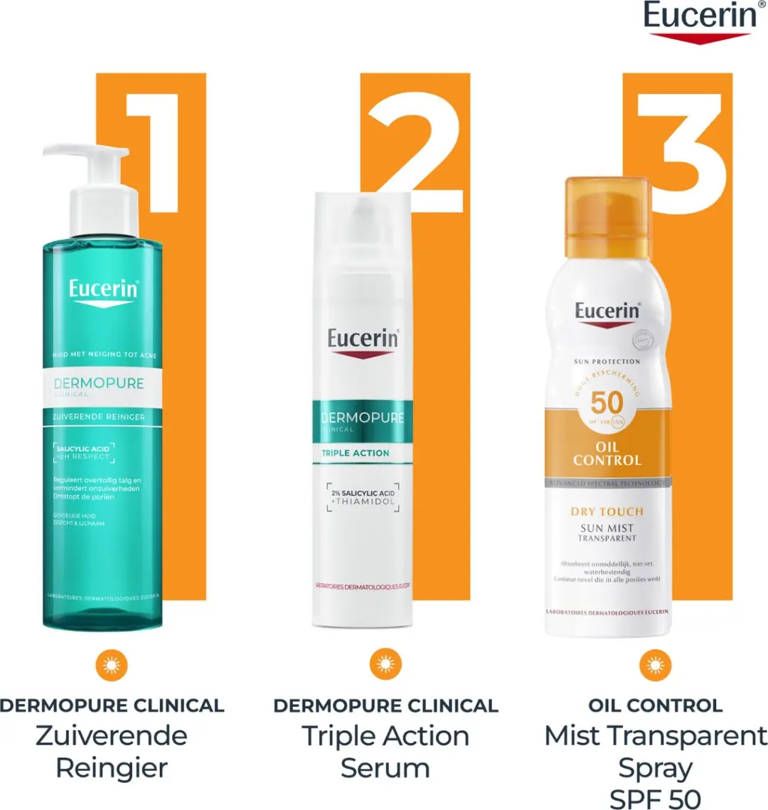 Eucerin Sun Oil Control Dry Touch SPF 50 - 200ml - afbeelding 6 van 6