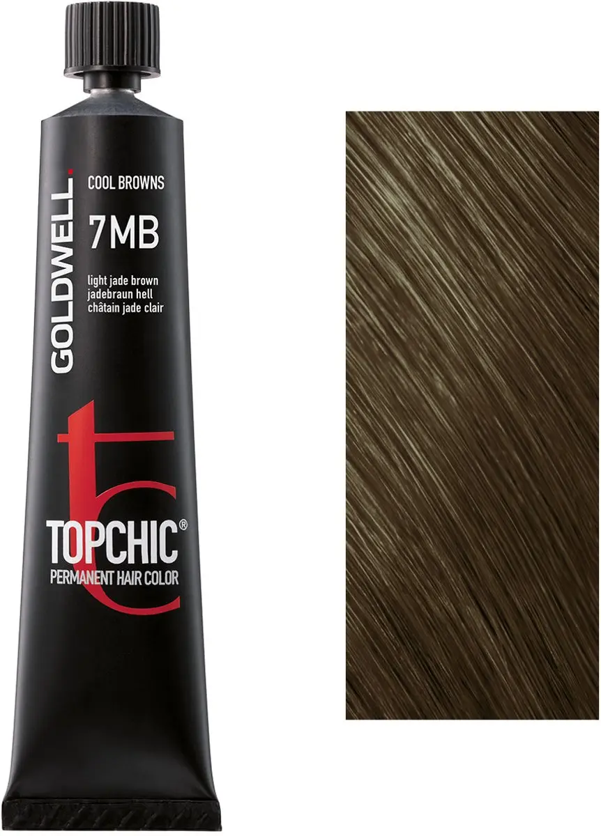 Goldwell Topchic Permanent Haarverf 7MB Jade Brown Light - 60ml