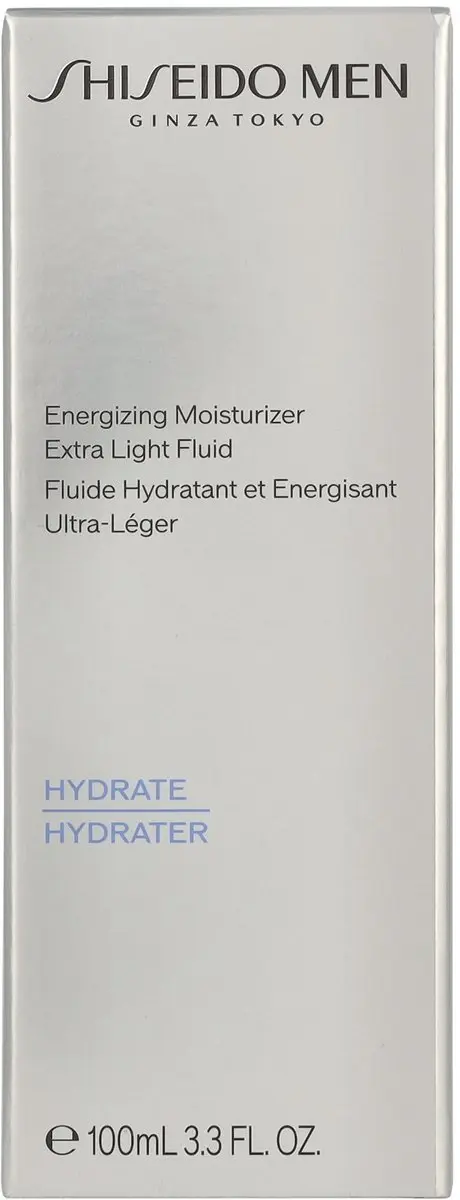Shiseido Men Energizing Moisturizer Extra Light Fluid Serum 100ml