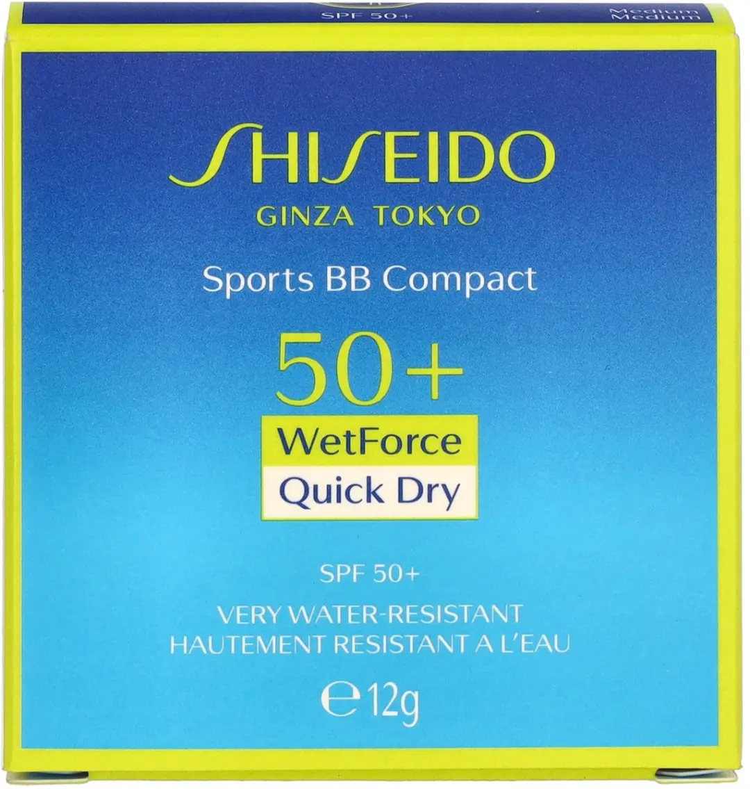 Shiseido Sports BB Compact SPF 50 BB Cream - 12g - Medium Beige