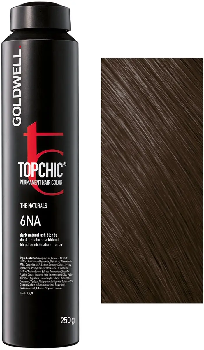 Goldwell Topchic Hair Color 6NA - 250ml Semi-permanent