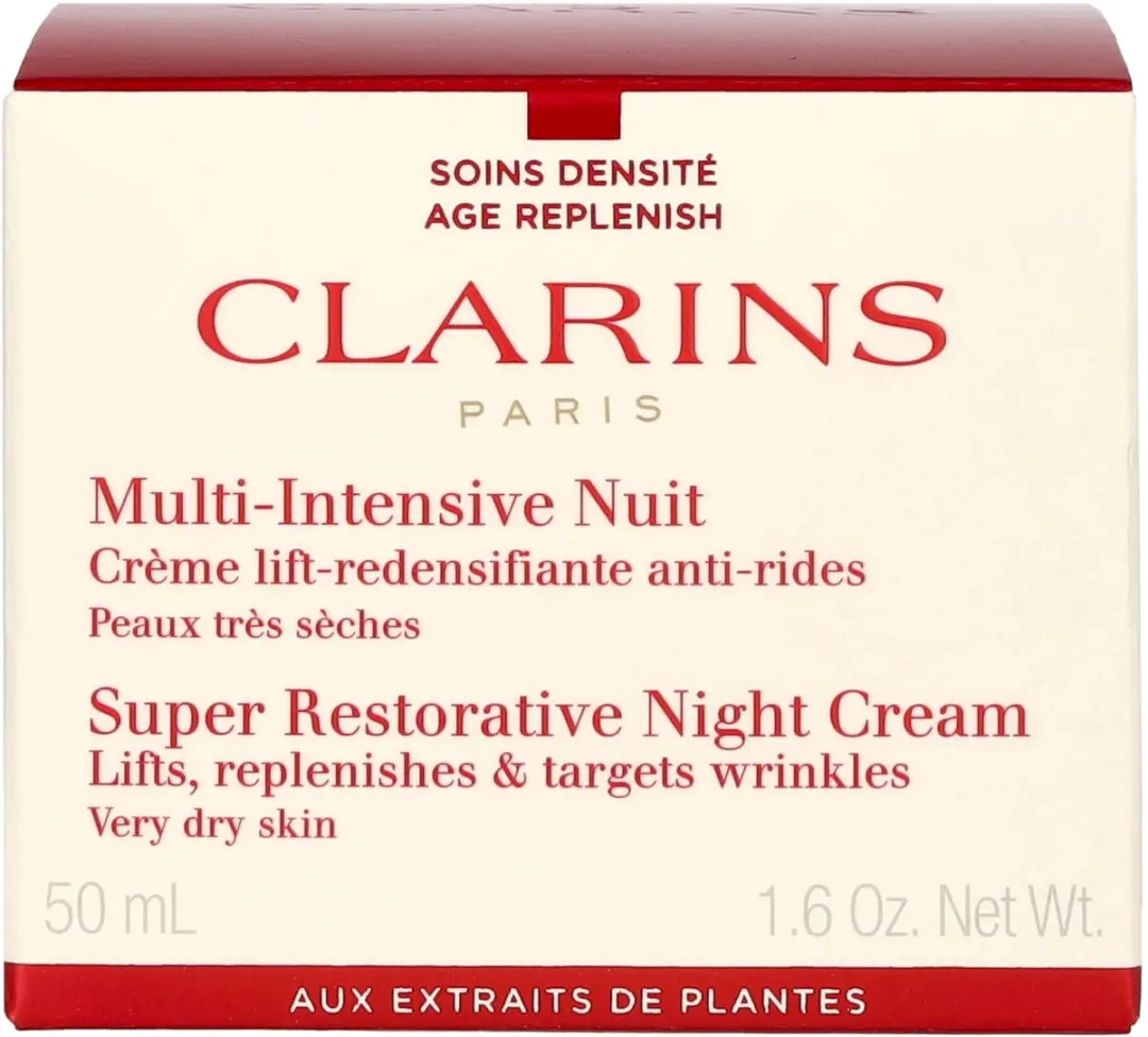 Clarins Super Restorative Night Cream 50ml - Droge huid