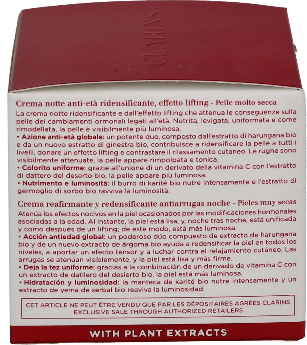 Clarins Super Restorative Night Cream 50ml - Droge huid - afbeelding 6 van 6