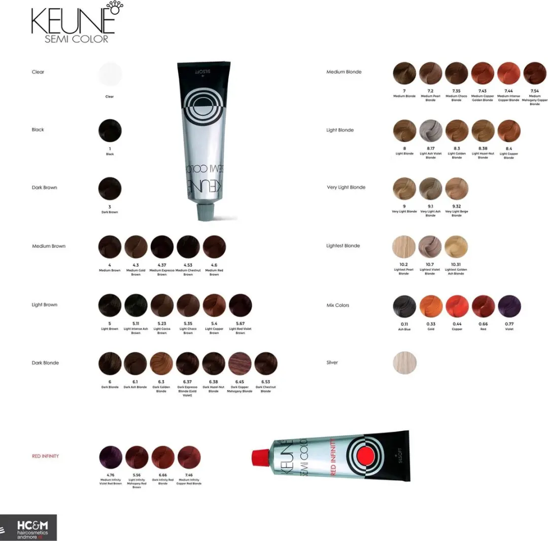 Keune Semi Haarverf 60ml - Kleur 9.5