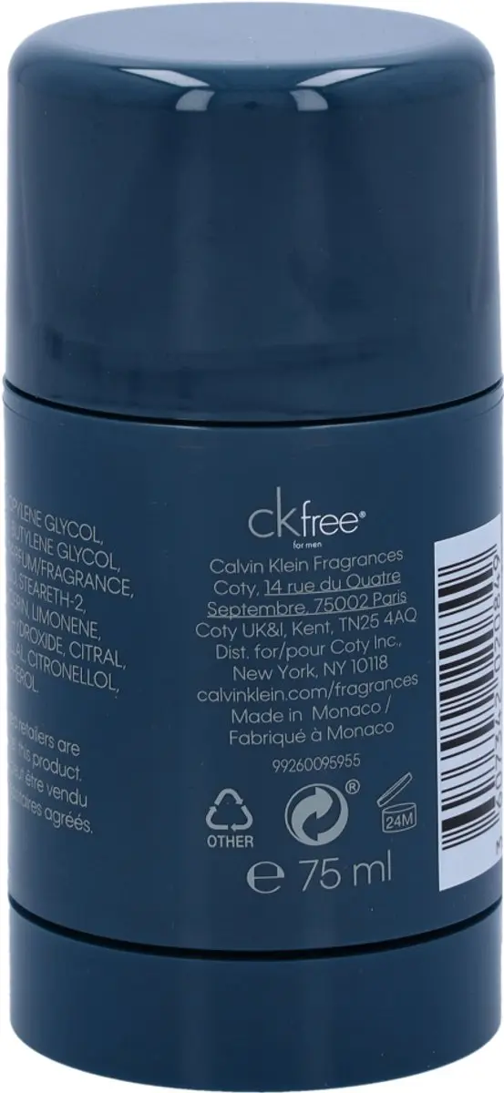 Calvin Klein Free Deodorant 75ml