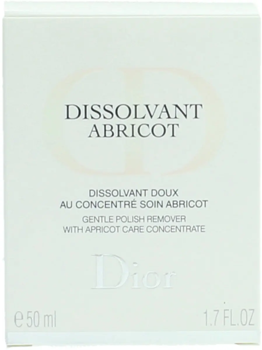 Dior Dissolvant Abricot Nagellakremover 50ml