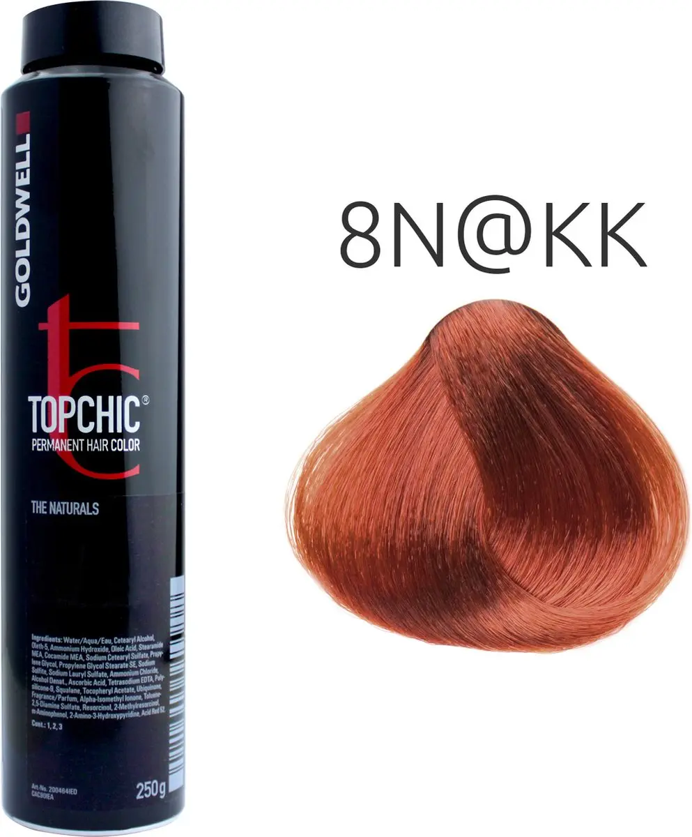 Goldwell Topchic Depot Bus 8N@KK Lichtblond Eluminated Intens Koper 250ml