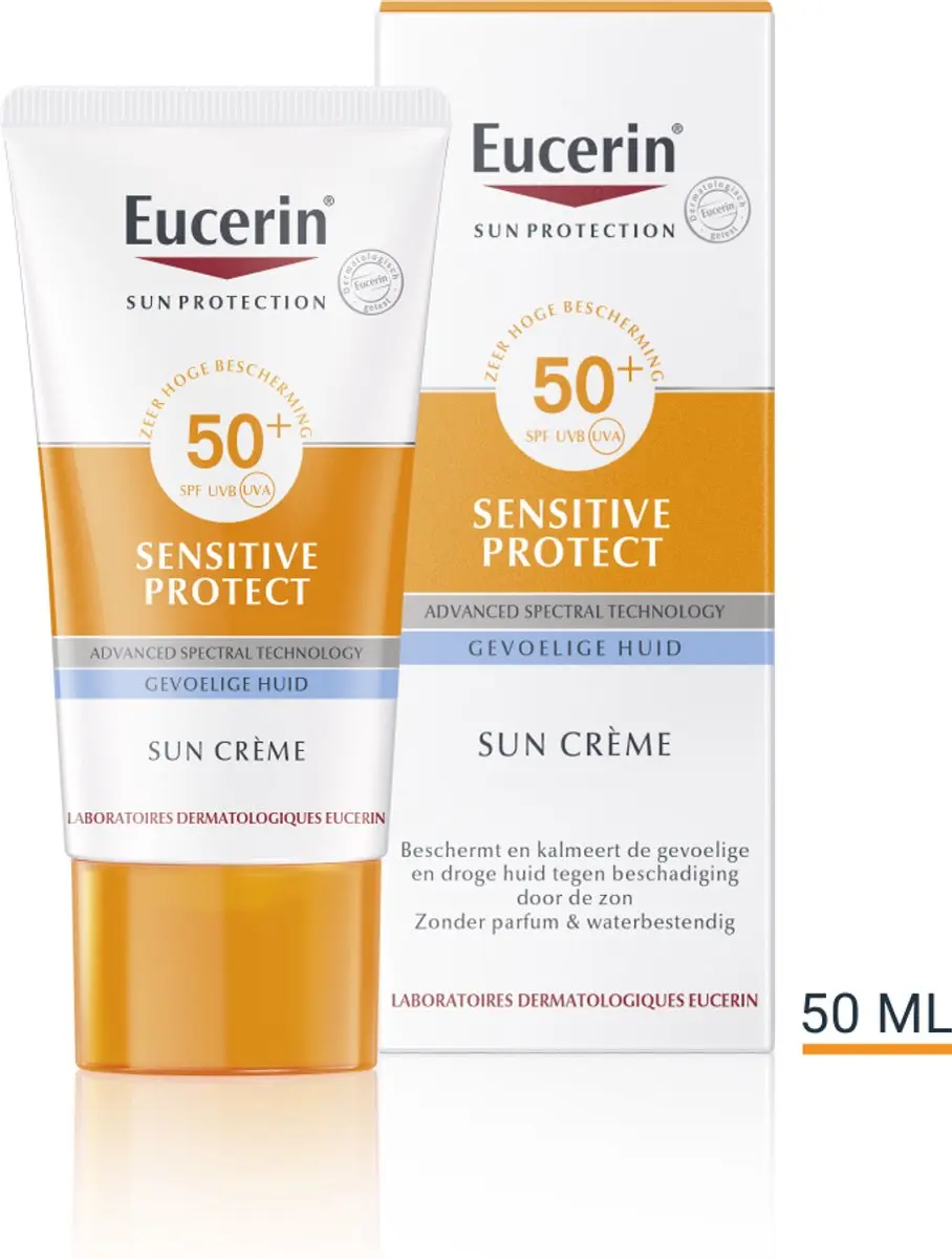 Eucerin Sun Sensitive Protect Gezichtcrème SPF 50+ 50ml