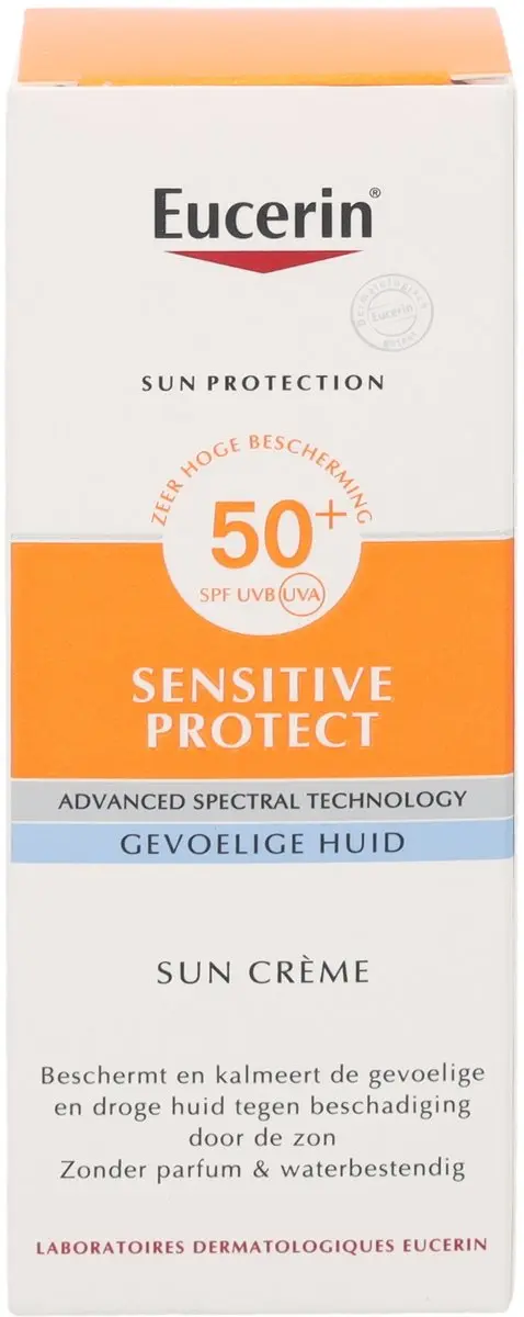 Eucerin Sun Sensitive Protect Gezichtcrème SPF 50+ 50ml - afbeelding 6 van 6