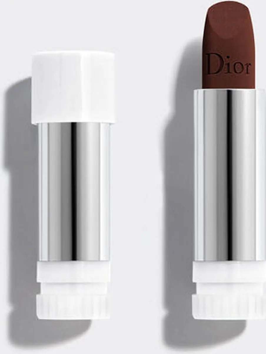 Dior Rouge 400 Nude Line Fluweel Lipstick 3.5ml - Bruin - afbeelding 6 van 6