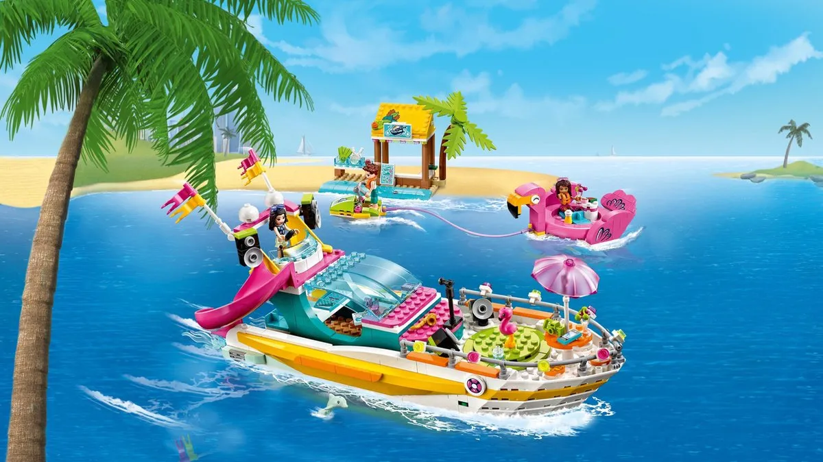 LEGO Friends Feestboot 41433 - 3 Minifiguren - afbeelding 6 van 6