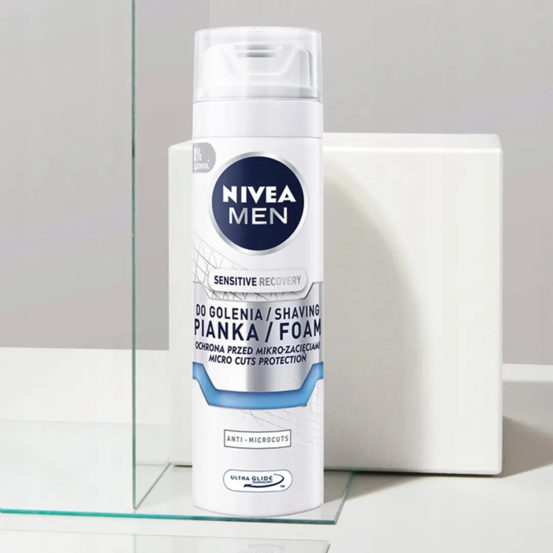 NIVEA Sensitive Recovery Herstel Scheerschuim 200ml