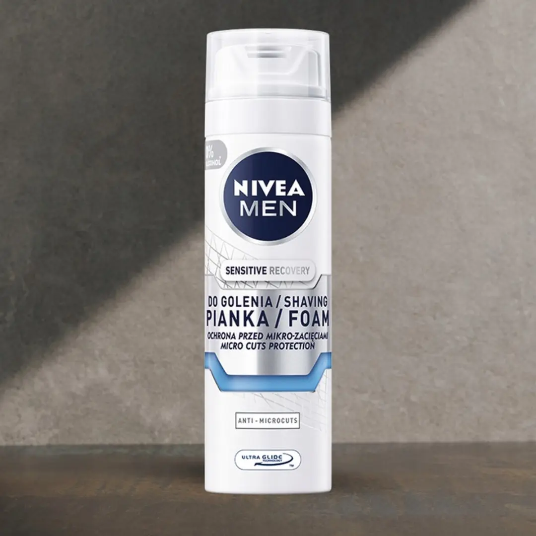 NIVEA Sensitive Recovery Herstel Scheerschuim 200ml