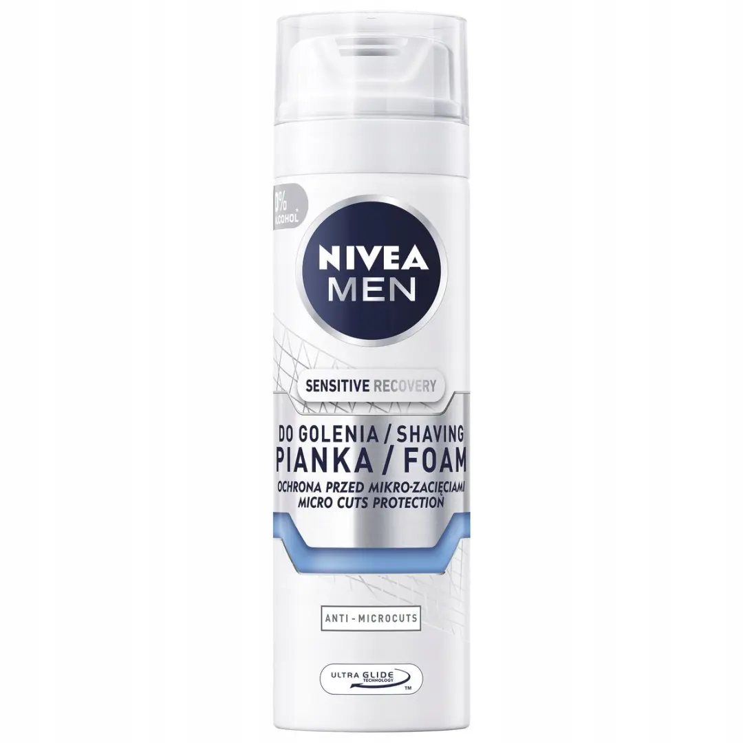 NIVEA Sensitive Recovery Herstel Scheerschuim 200ml