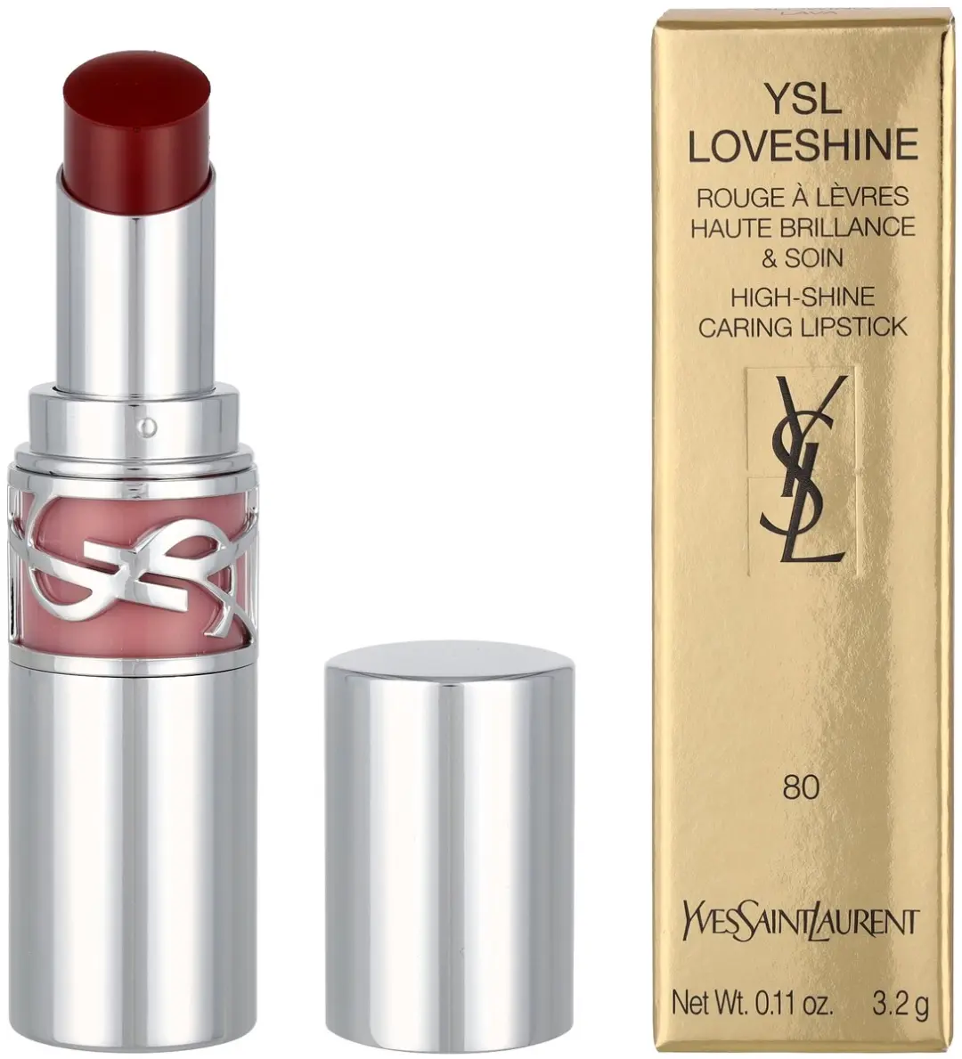 Yves Saint Laurent Loveshine Lipstick 80 Glowing Lava - 3,2 g - afbeelding 6 van 6