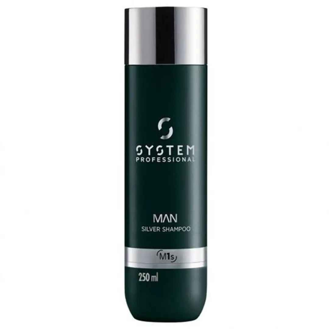 Wella Professionals System Professional Man Silver Shampoo 250ml