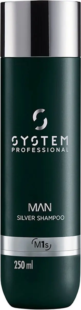 Wella Professionals System Professional Man Silver Shampoo 250ml