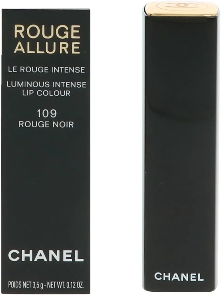 Chanel Rouge Allure Lippenstift 109 Rouge Noir - 5g - afbeelding 6 van 6