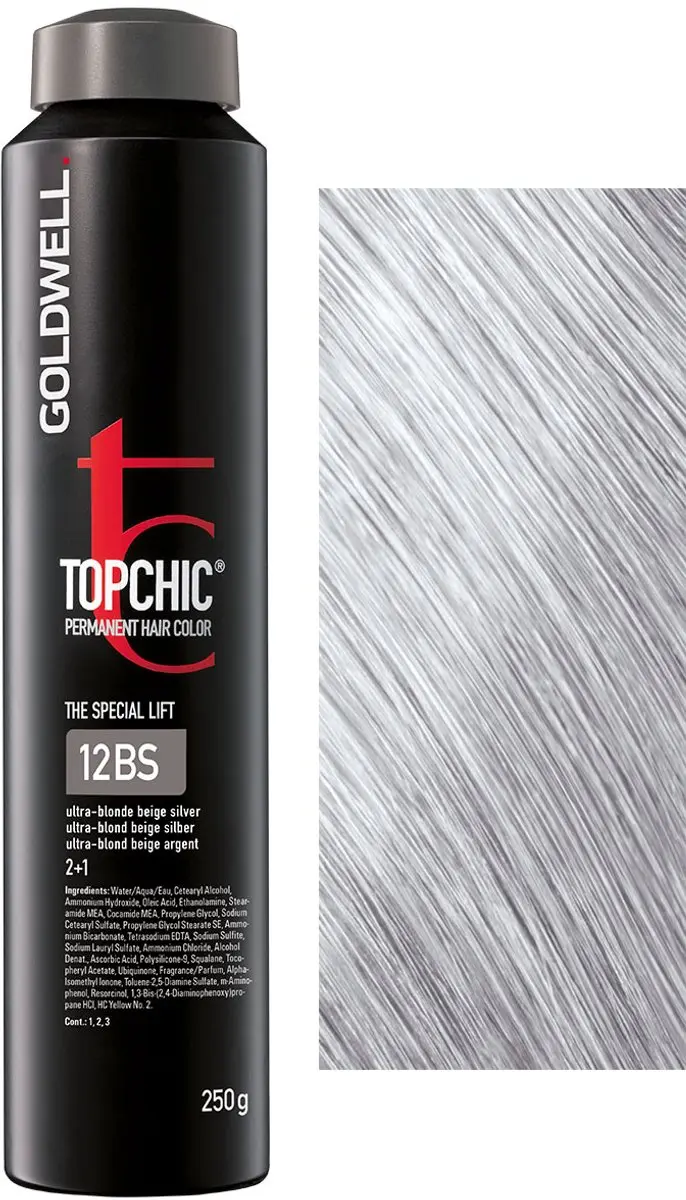 Goldwell Topchic Depot Bus 12-BS Ultrablond Beige Zilver 250ml
