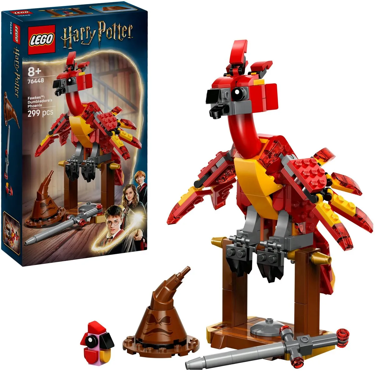 LEGO Harry Potter Felix de Feniks 76448 - 299 Stukken - Multicolor