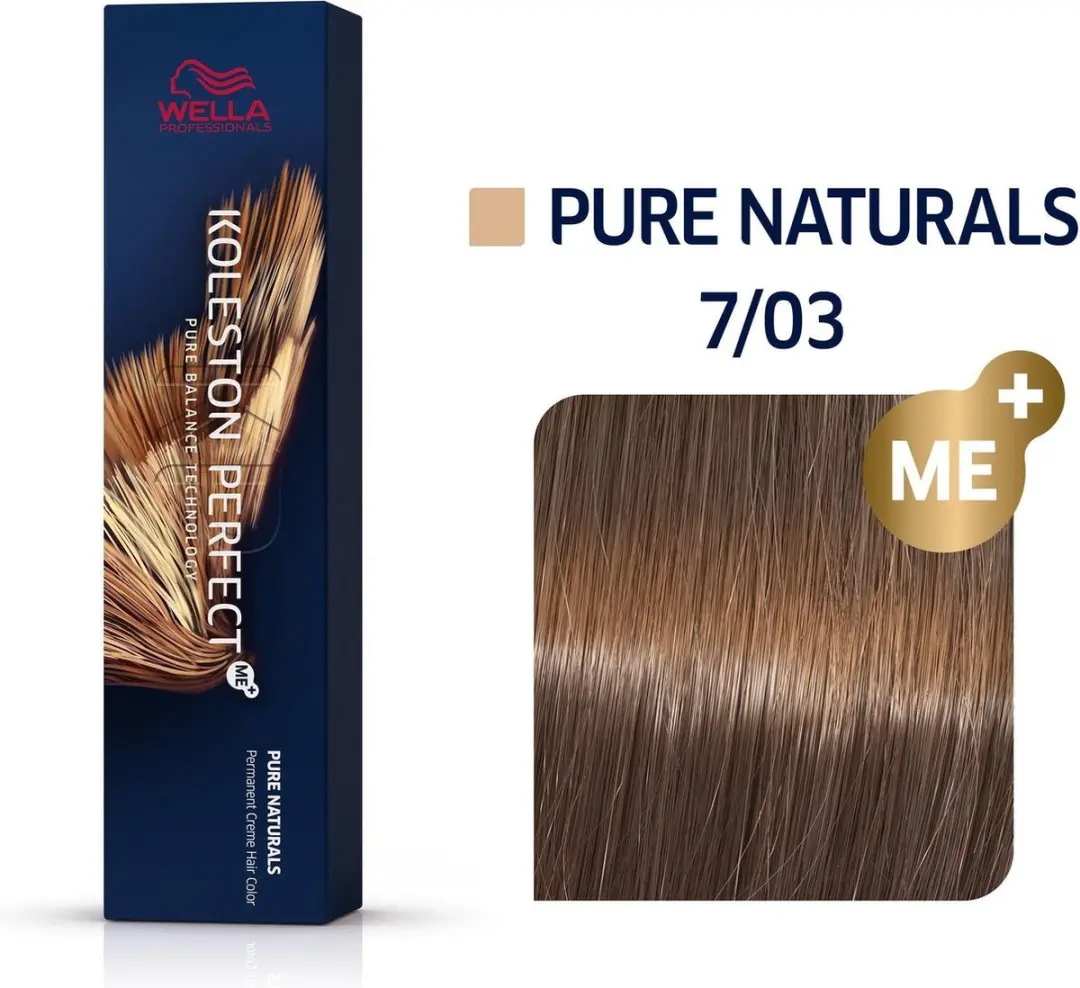 Wella Professionals Koleston Perfect Me+ 7/03 Haarverf 60ml