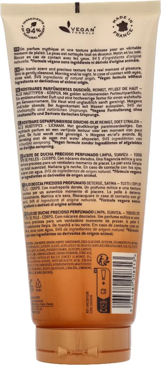 Nuxe Prodigieuse Shower Oil Body 200ml