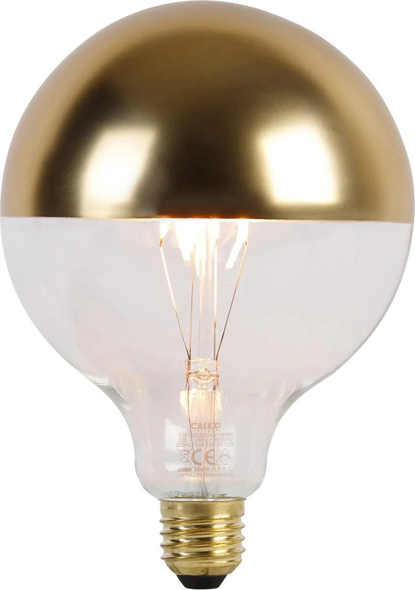Calex Globe Top Mirror Kopspiegellamp E27 200 Lumen
