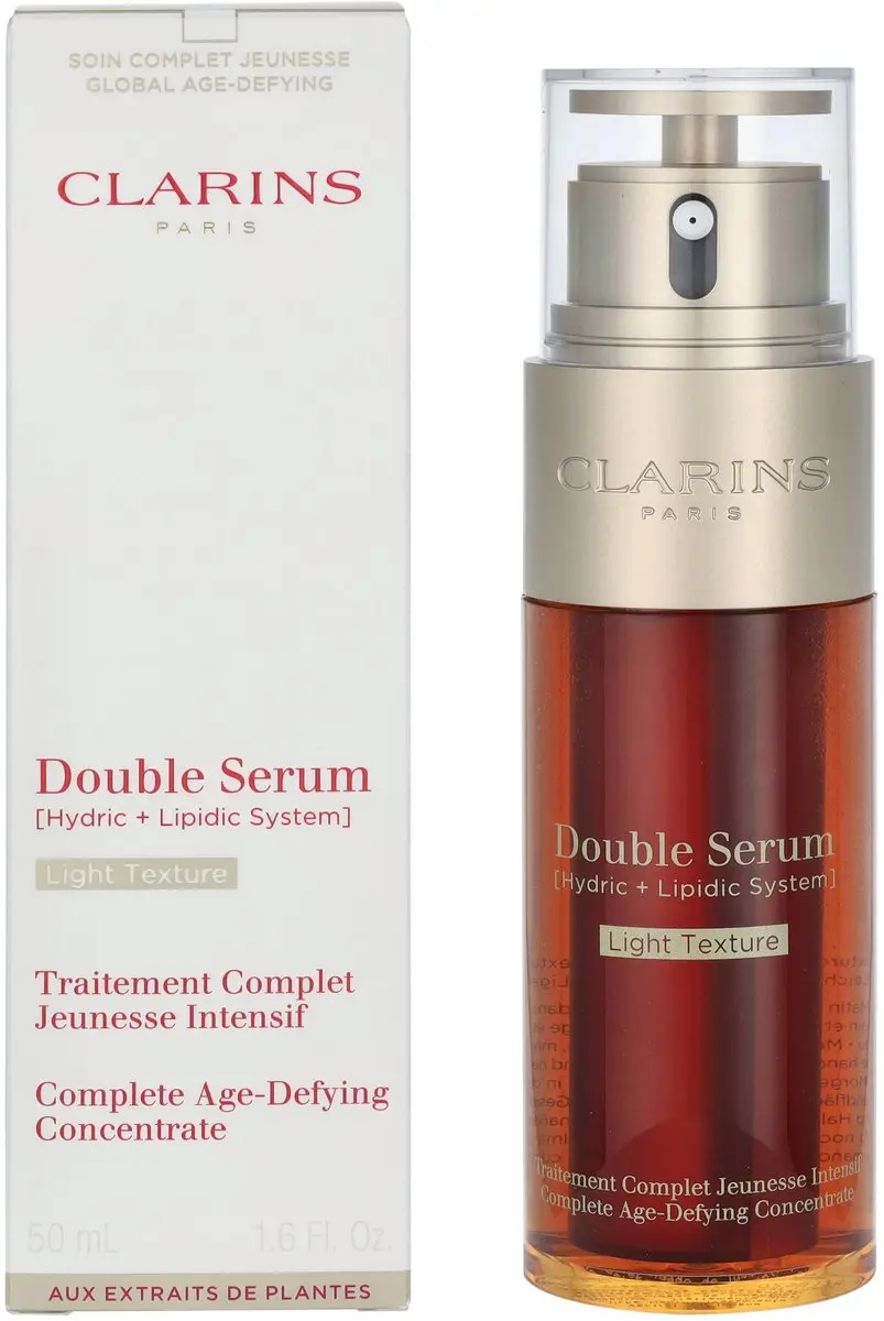 Clarins Double Serum Light Texture Gezichtsserum 50ml - afbeelding 6 van 6