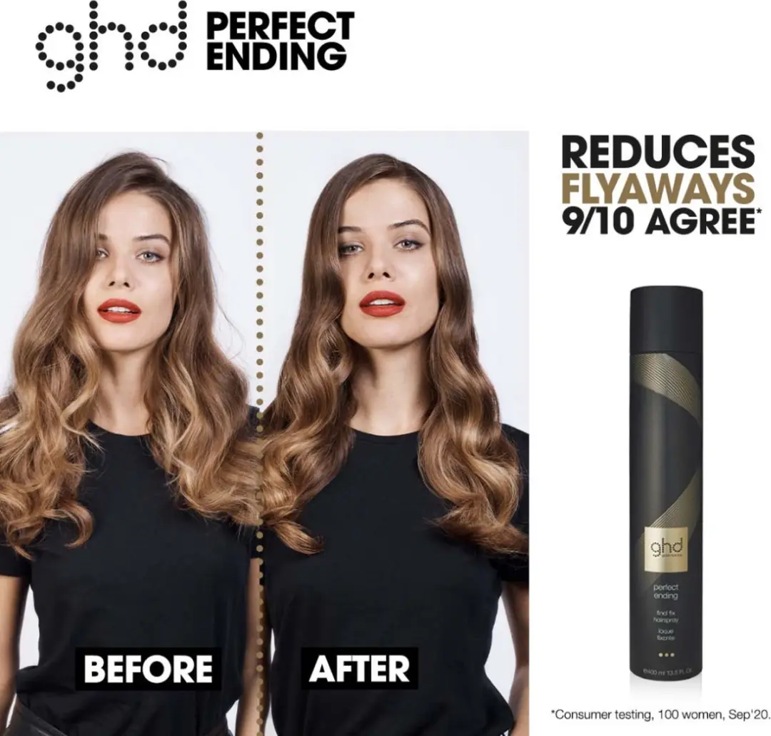 Ghd Perfect Ending Final Fix Haarlak 400ml