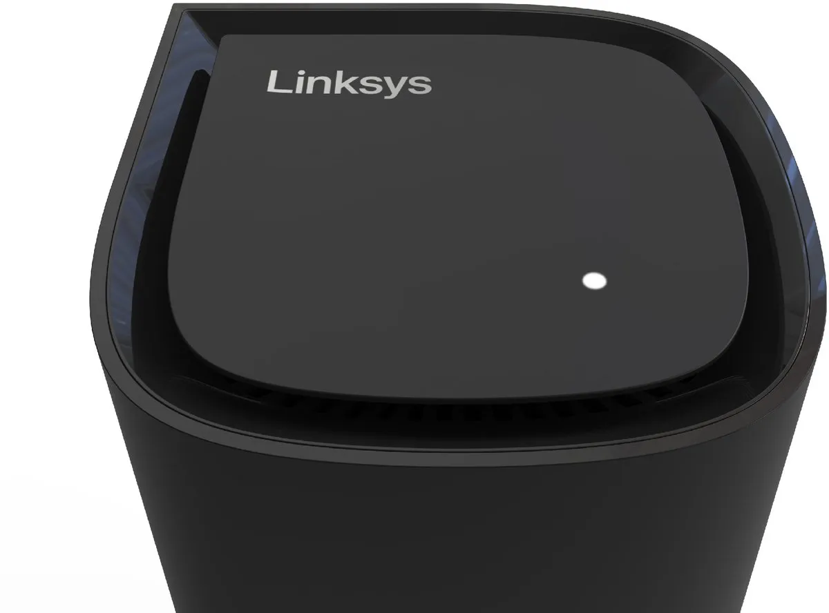 Linksys Velop WRT Pro 7 WiFi 7-router - 10.680 Mbps - Zwart