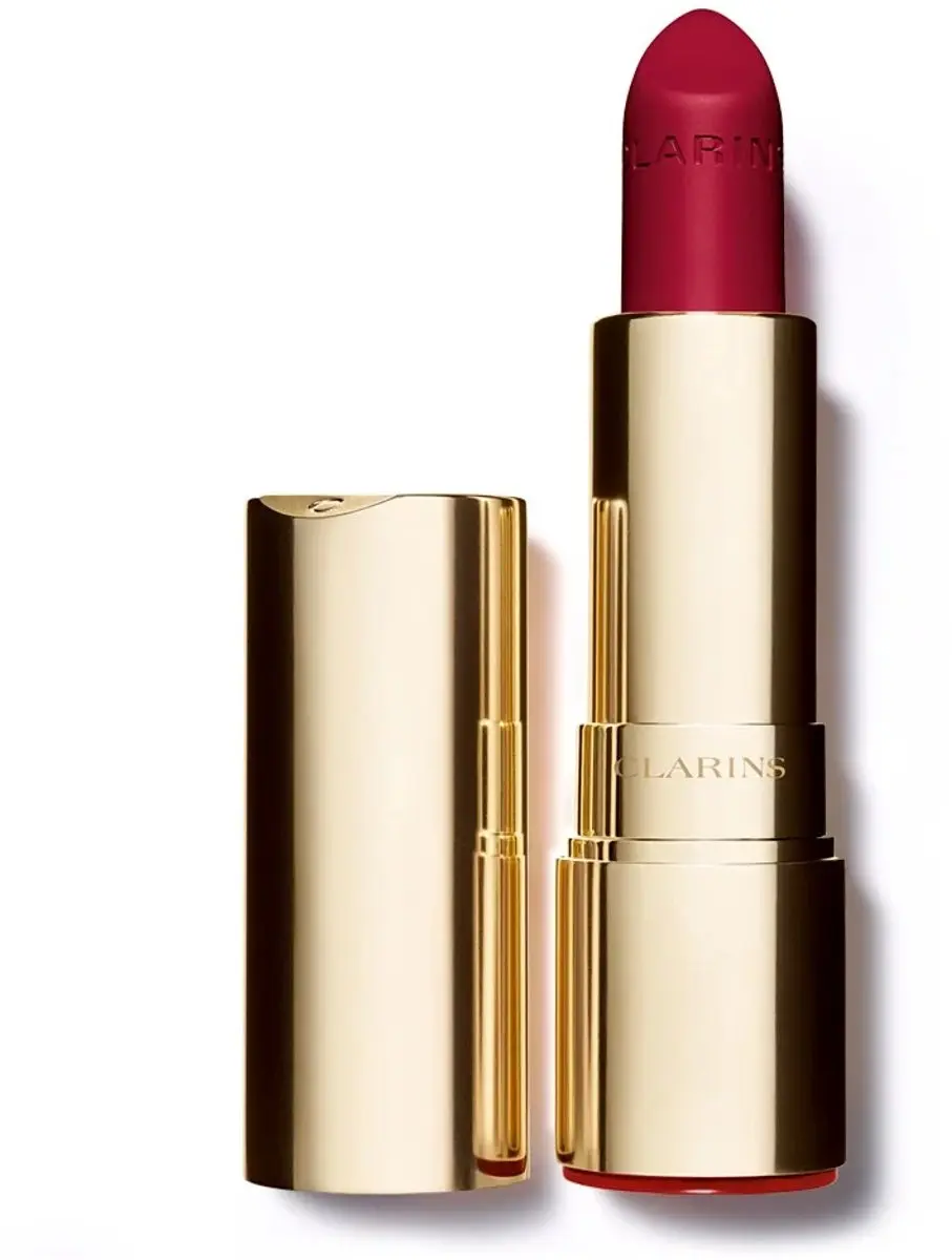 Clarins Joli Rouge Velvet Lipstick 754V Deep Red