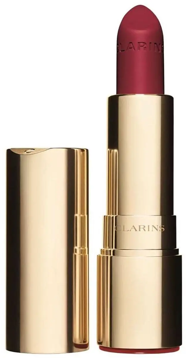 Clarins Joli Rouge Velvet Lipstick 754V Deep Red - afbeelding 6 van 6