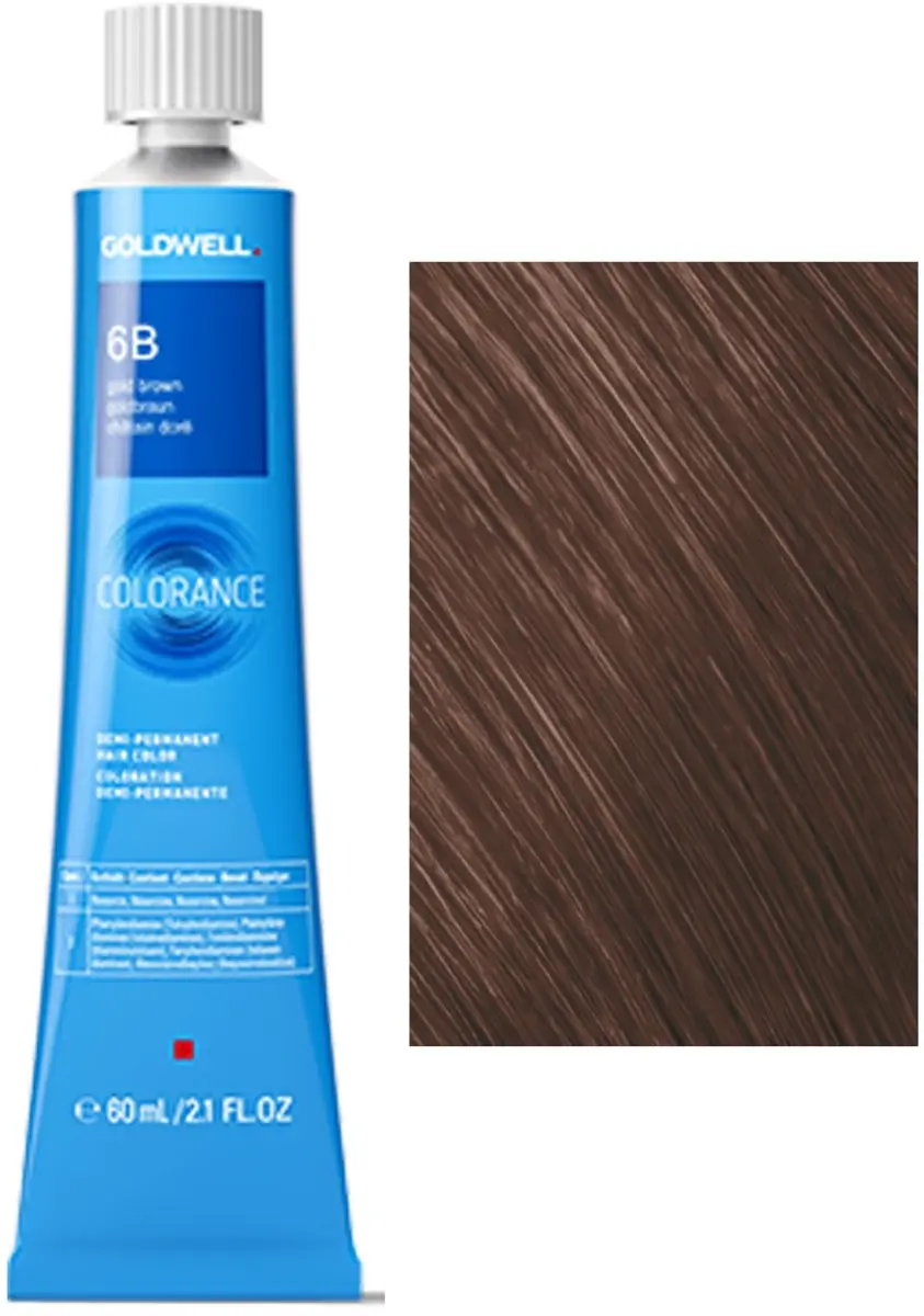 Goldwell Colorance Color Tube 6-B Gold Brown 60ml