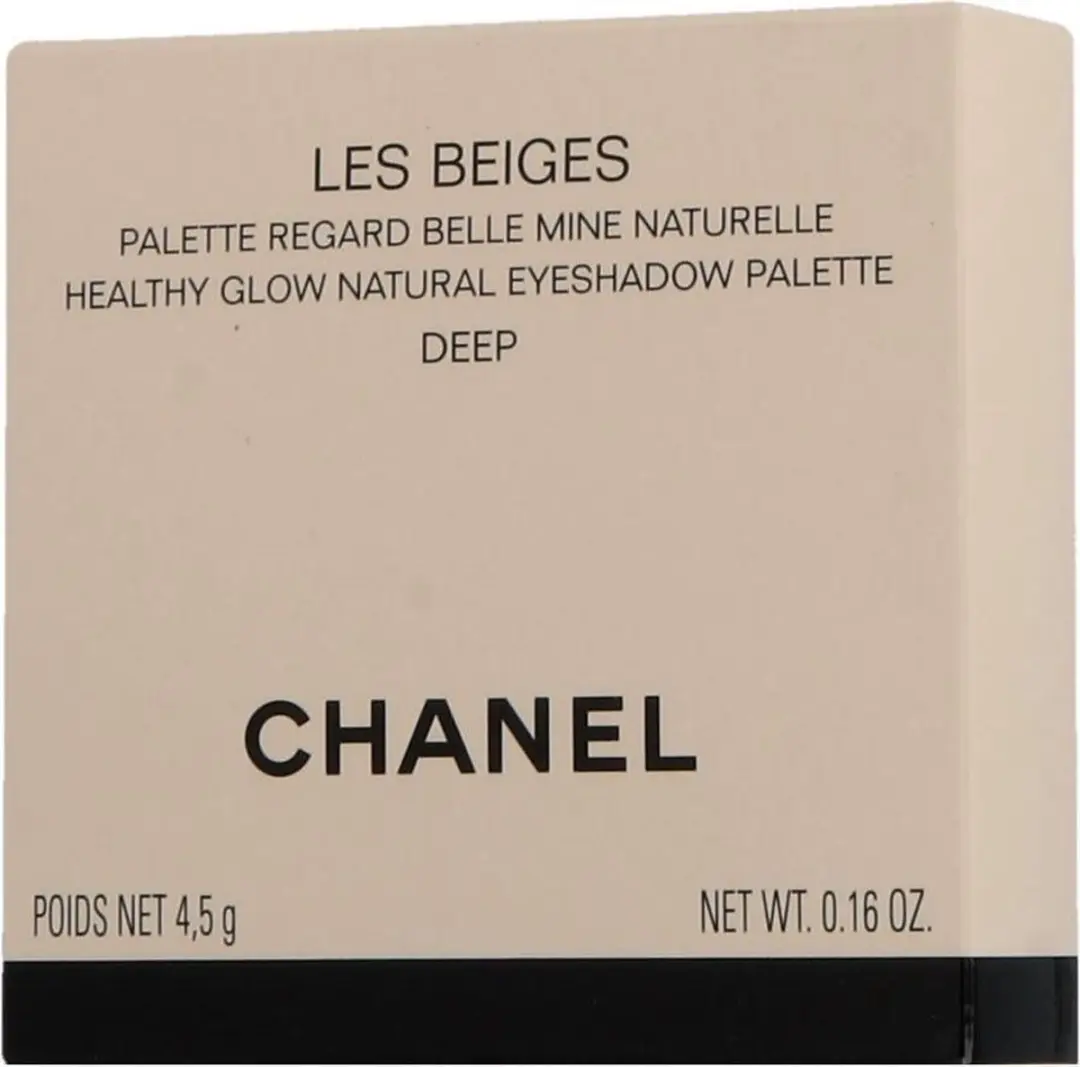 Chanel Les Beiges Healthy Glow Oogschaduw Palet - 5 Kleuren - 4.5g - Goud - afbeelding 6 van 6