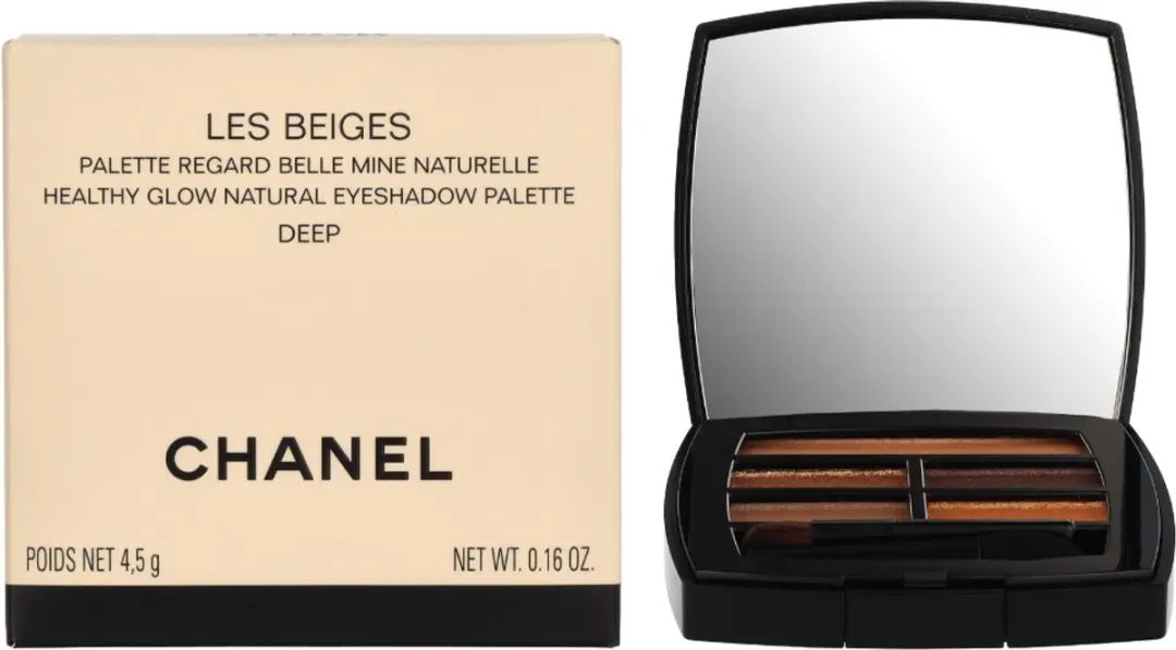 Chanel Les Beiges Healthy Glow Oogschaduw Palet - 5 Kleuren - 4.5g - Goud