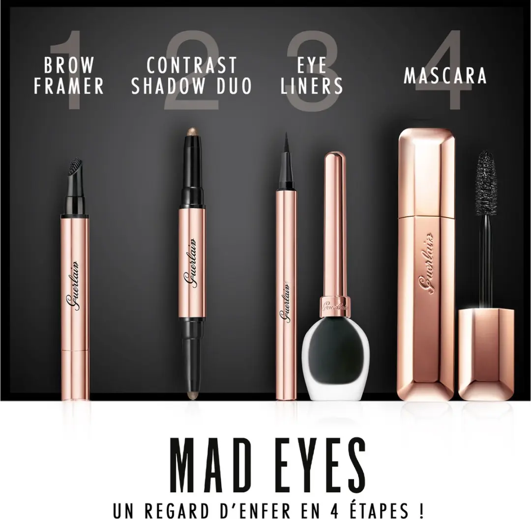 Guerlain Mad Eyes Intense Liner 01 Glossy Black - 3ml