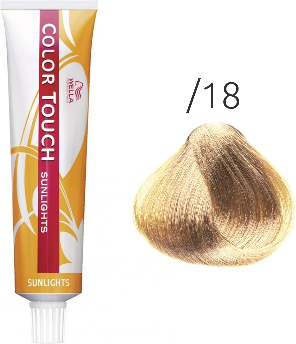 Wella Professionals Color Touch /18 Relights Haarverf 60ml - Zwart